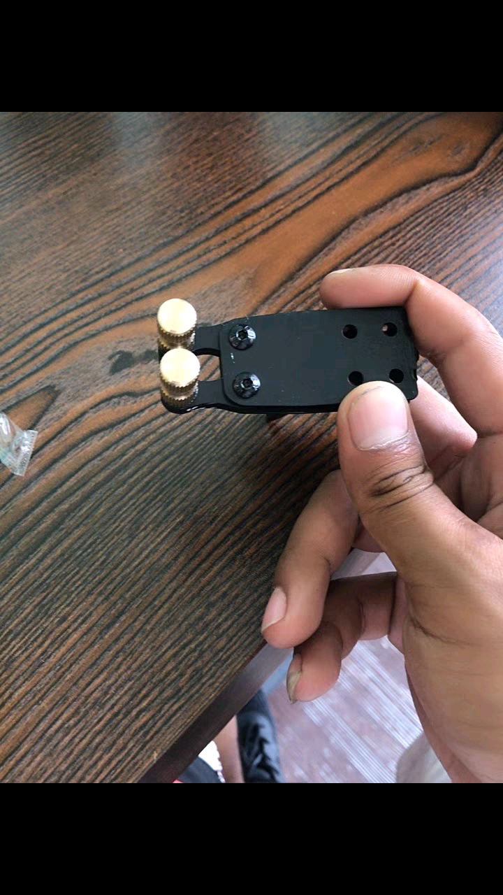 弹弓横握瞄打#弓箭撒放器,切割出来的,便携