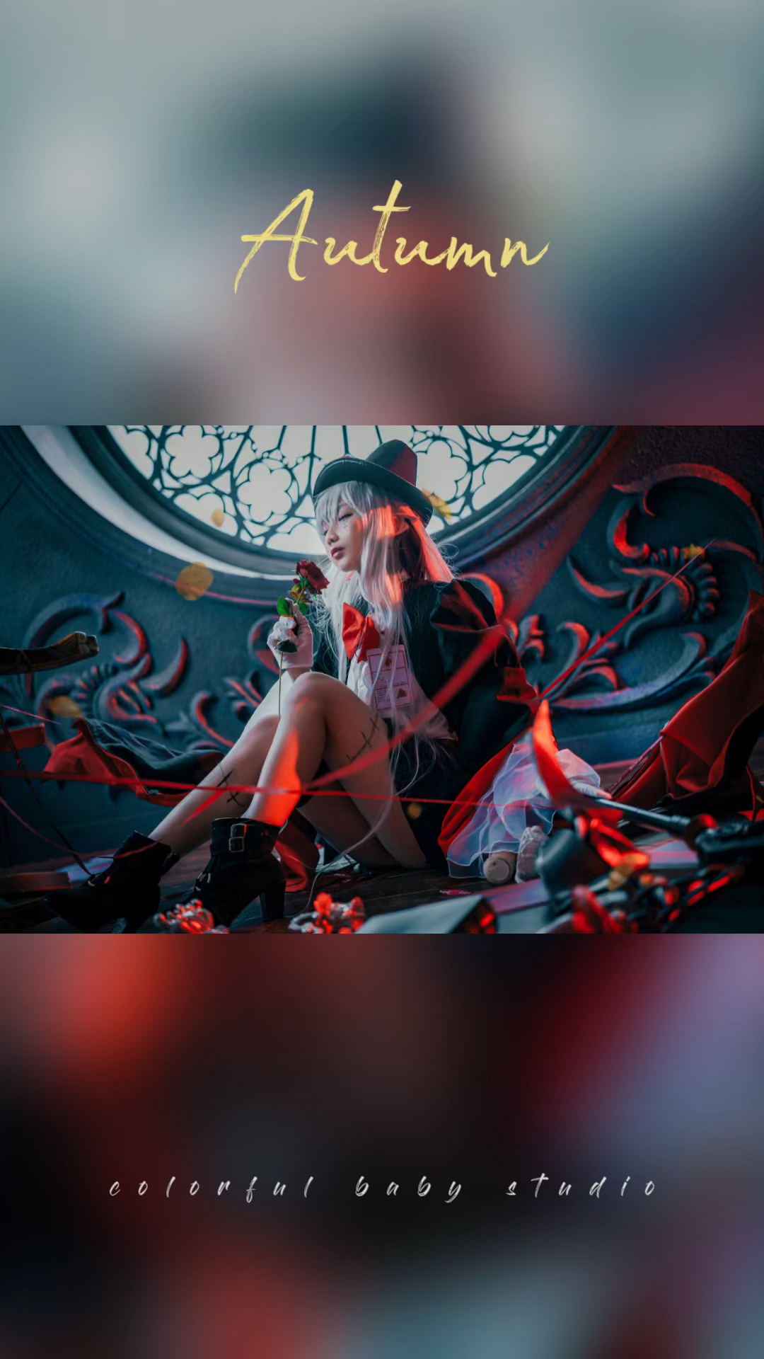 二次元#明日方舟华法琳巫异盛宴cosplay