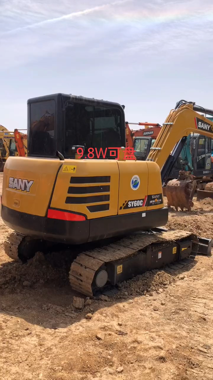 二手挖掘机一分钟带你看新款三一60挖机