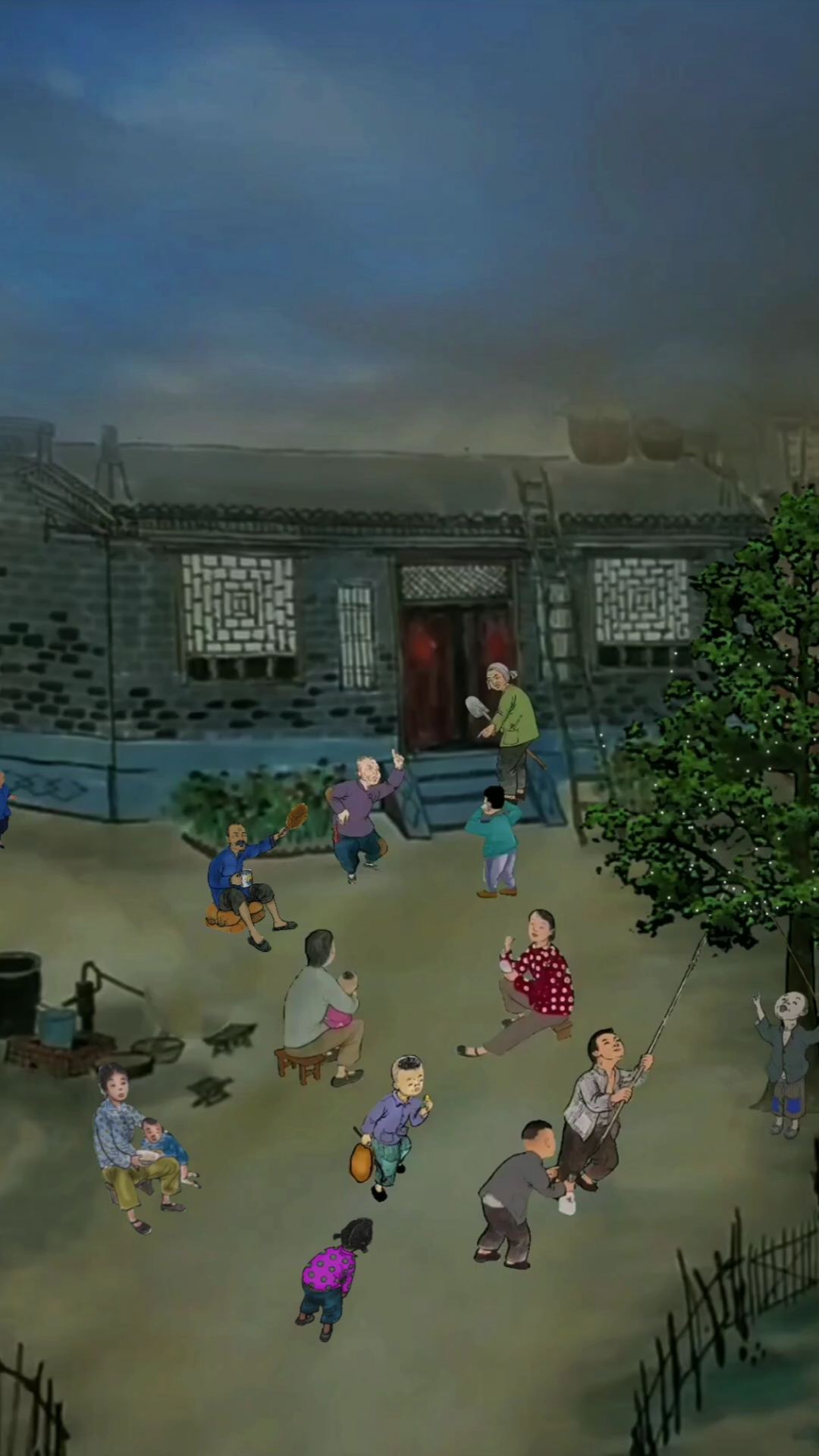 童年回忆#小时候爷爷喜欢喝酒,奶奶很不高兴,吵了一辈子,邻居们越来