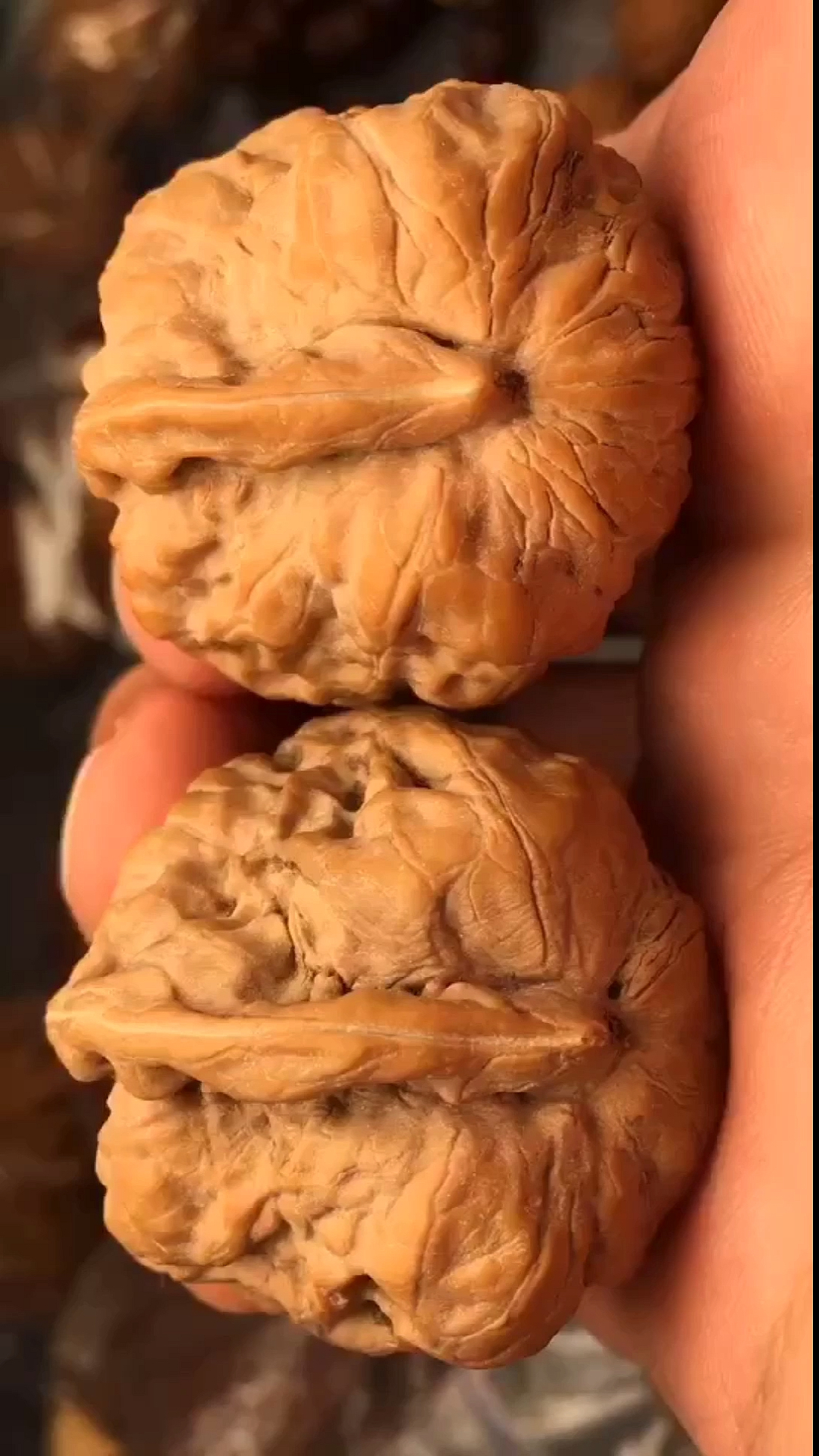 文玩核桃#一道筋的蛤蟆头