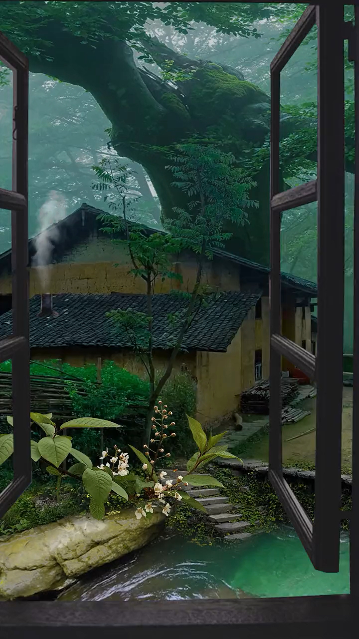 待我了无牵挂,从此归隐天涯,深山老屋为家,了却人世浮华