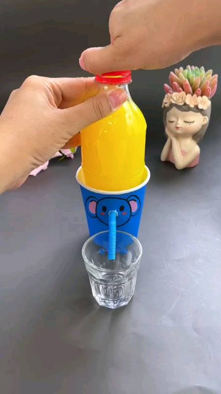 手工制作给宝贝做一个简单又好玩的小象饮水机