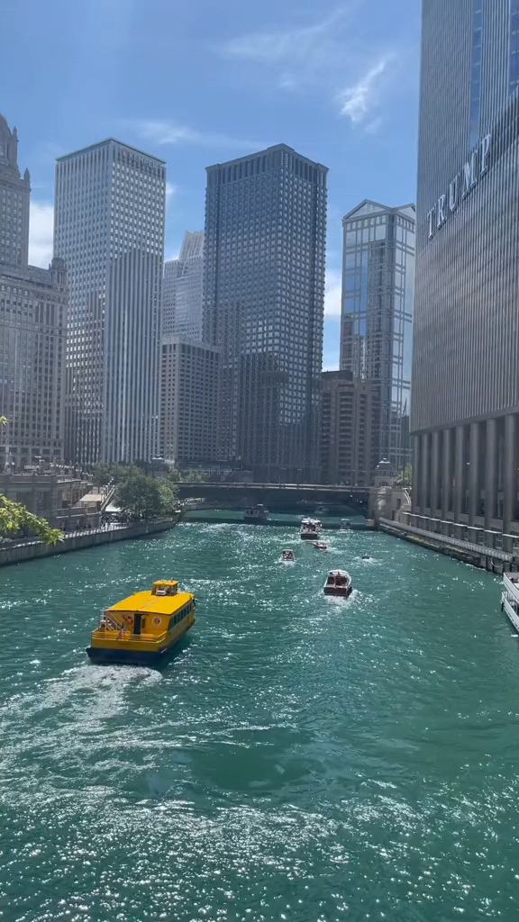 美国芝加哥美国第三大城市芝加哥你们觉得美吗