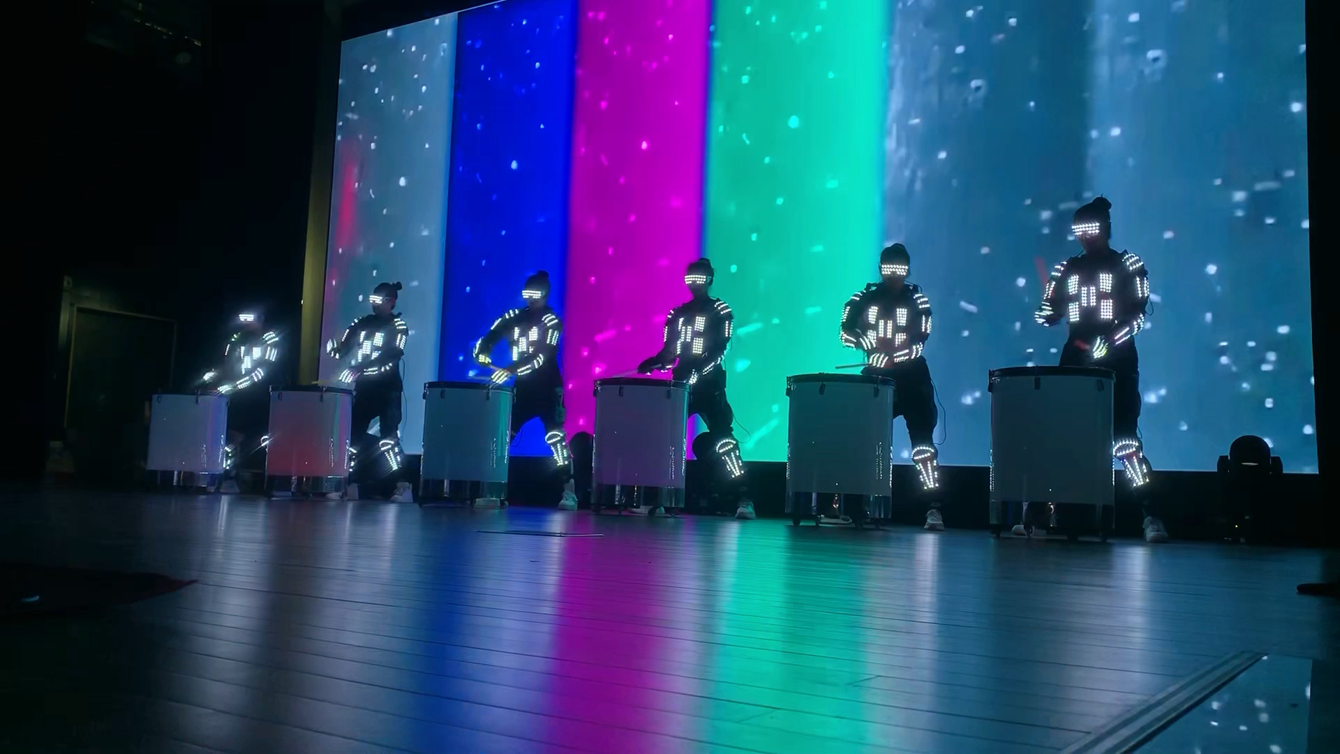 北京科技感年会节目开场秀北京水鼓舞蹈教学零基础速成教程中国鼓教学