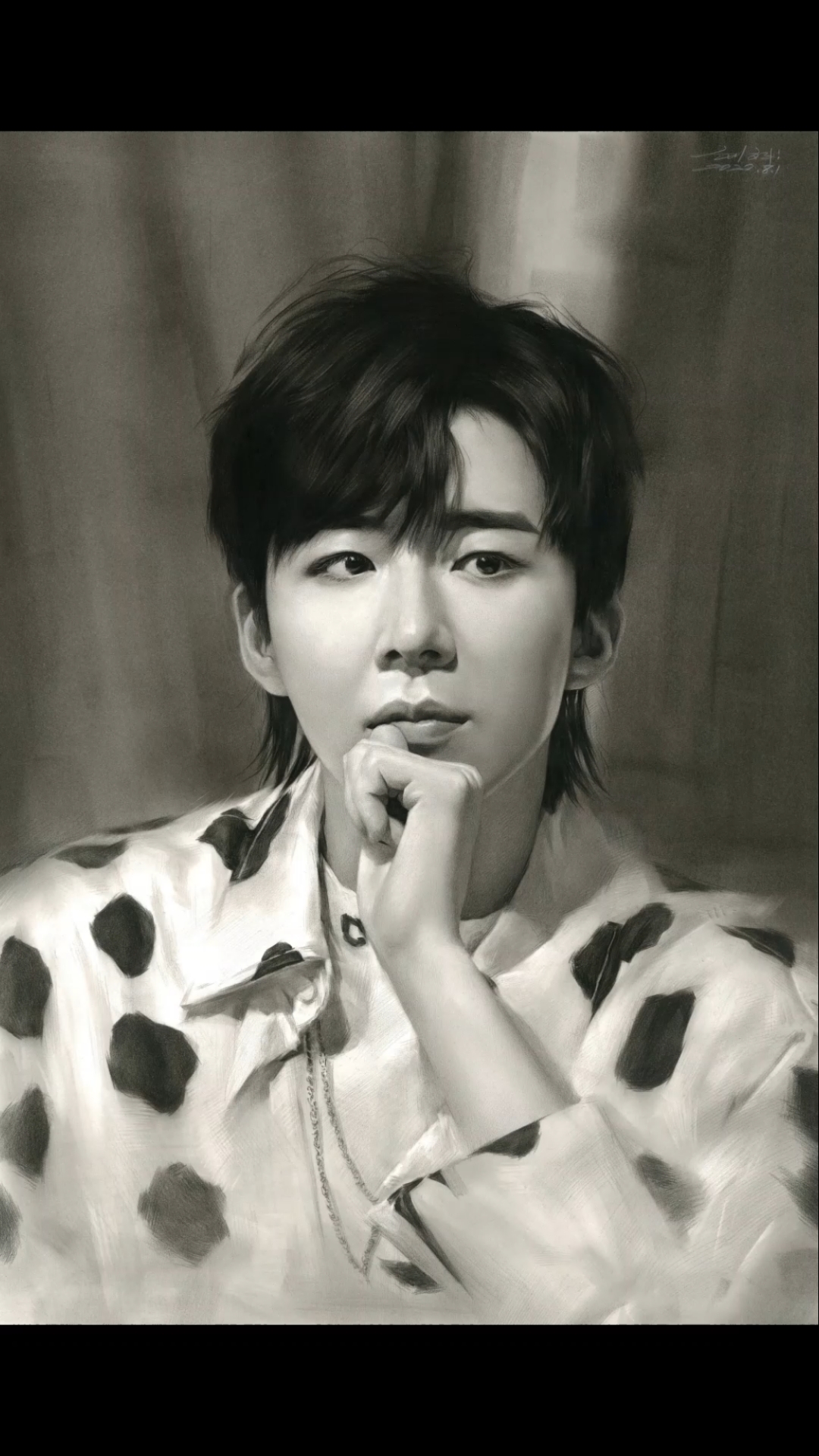 绘画#素描刘宇宁