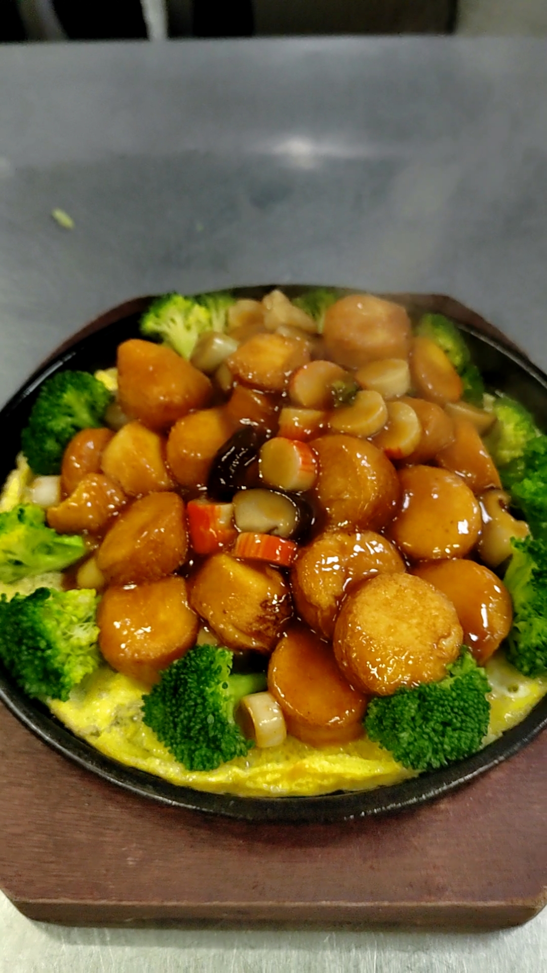 铁板玉子豆腐真是美味