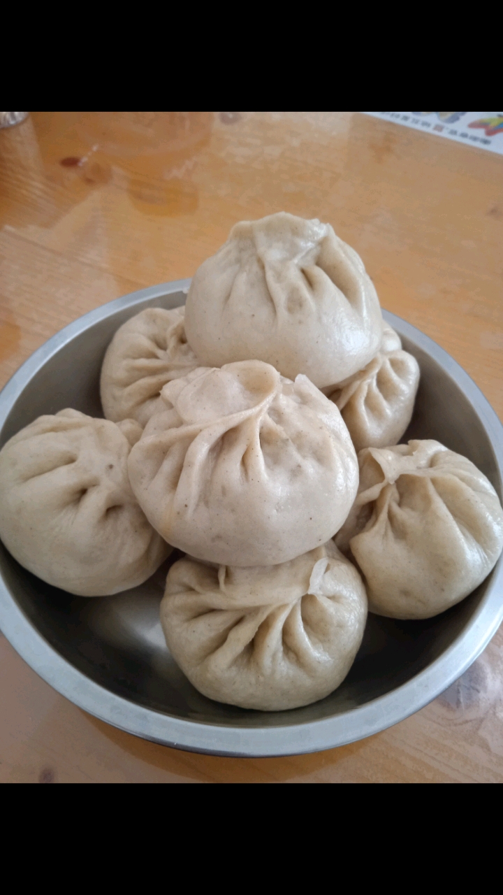 在家做个拿手菜#自己整的包子