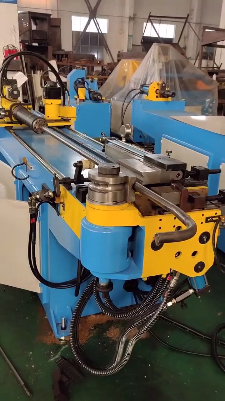 全自动弯管机视频#伺服全自动弯管机视频,数控弯管机,自动送料弯管机