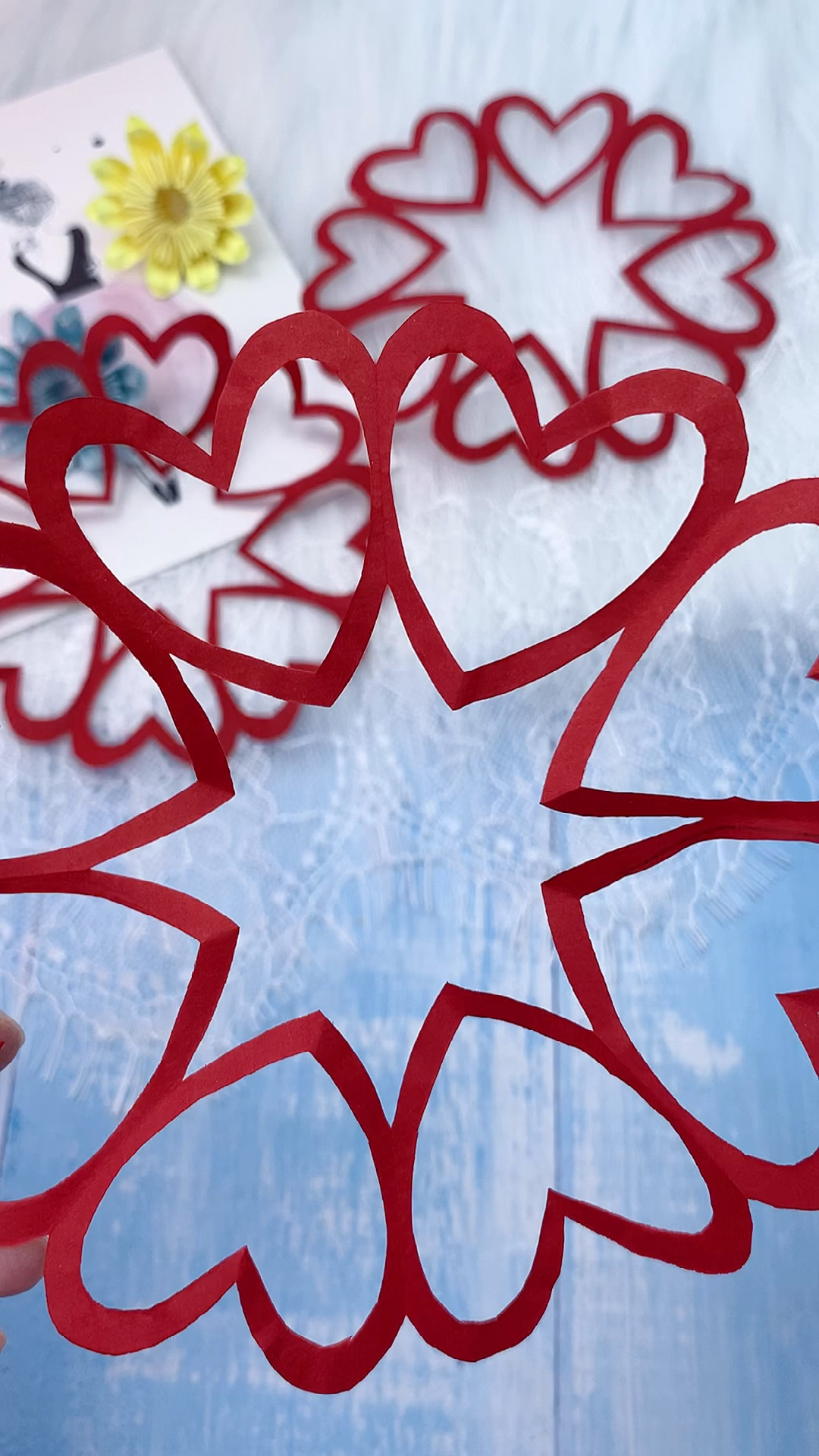 心连心,爱心这么剪好好看!-度小视