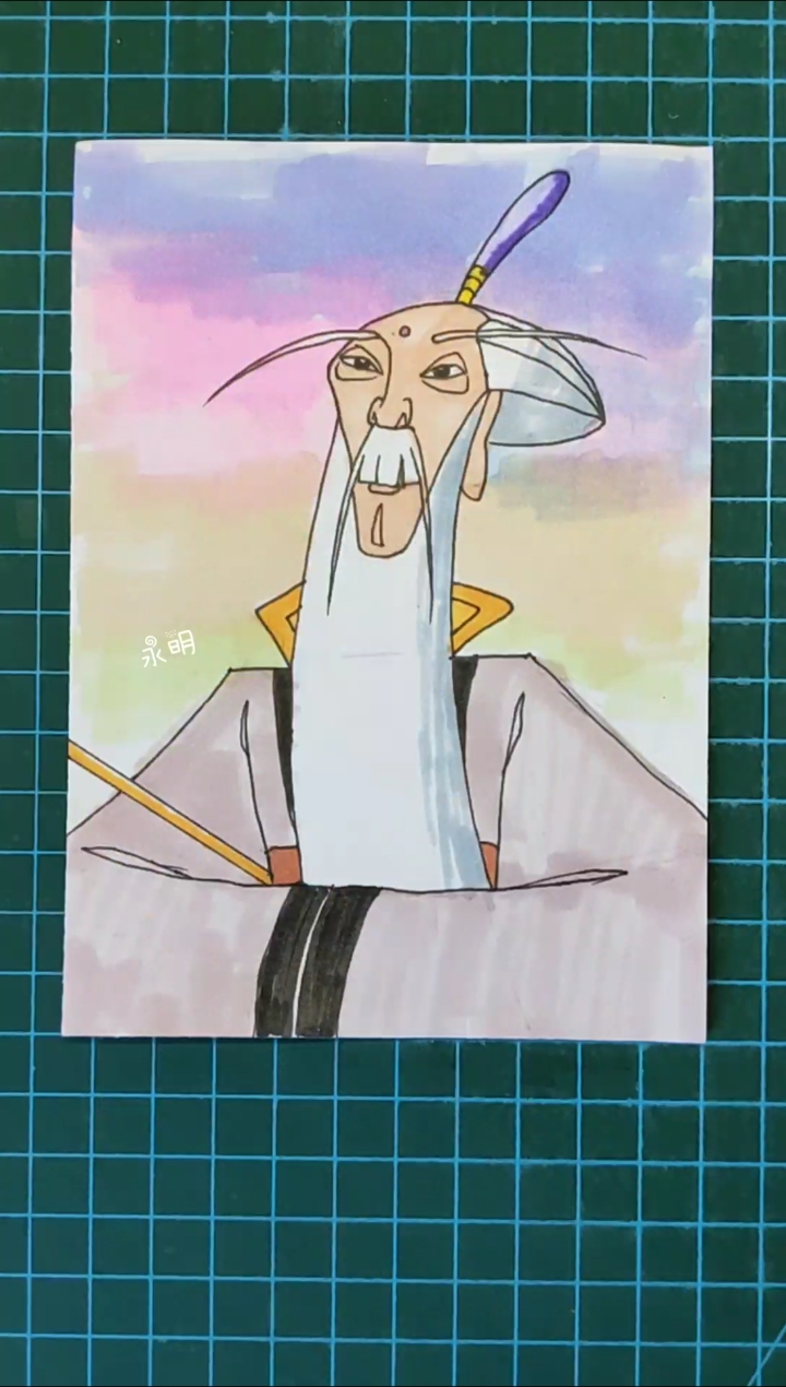 动漫手绘#网友们喜欢哪个版本的太乙真人?