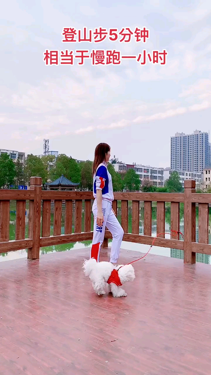 广场舞教学登山步5分钟胜过慢跑一小时