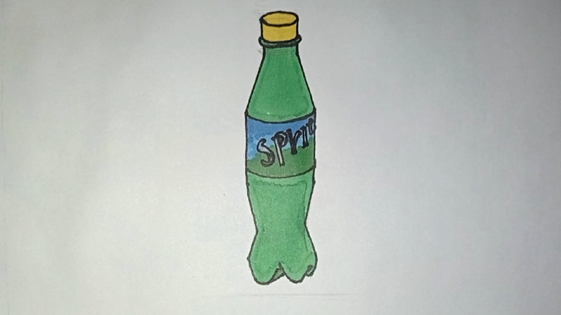简笔画饮料瓶子图片