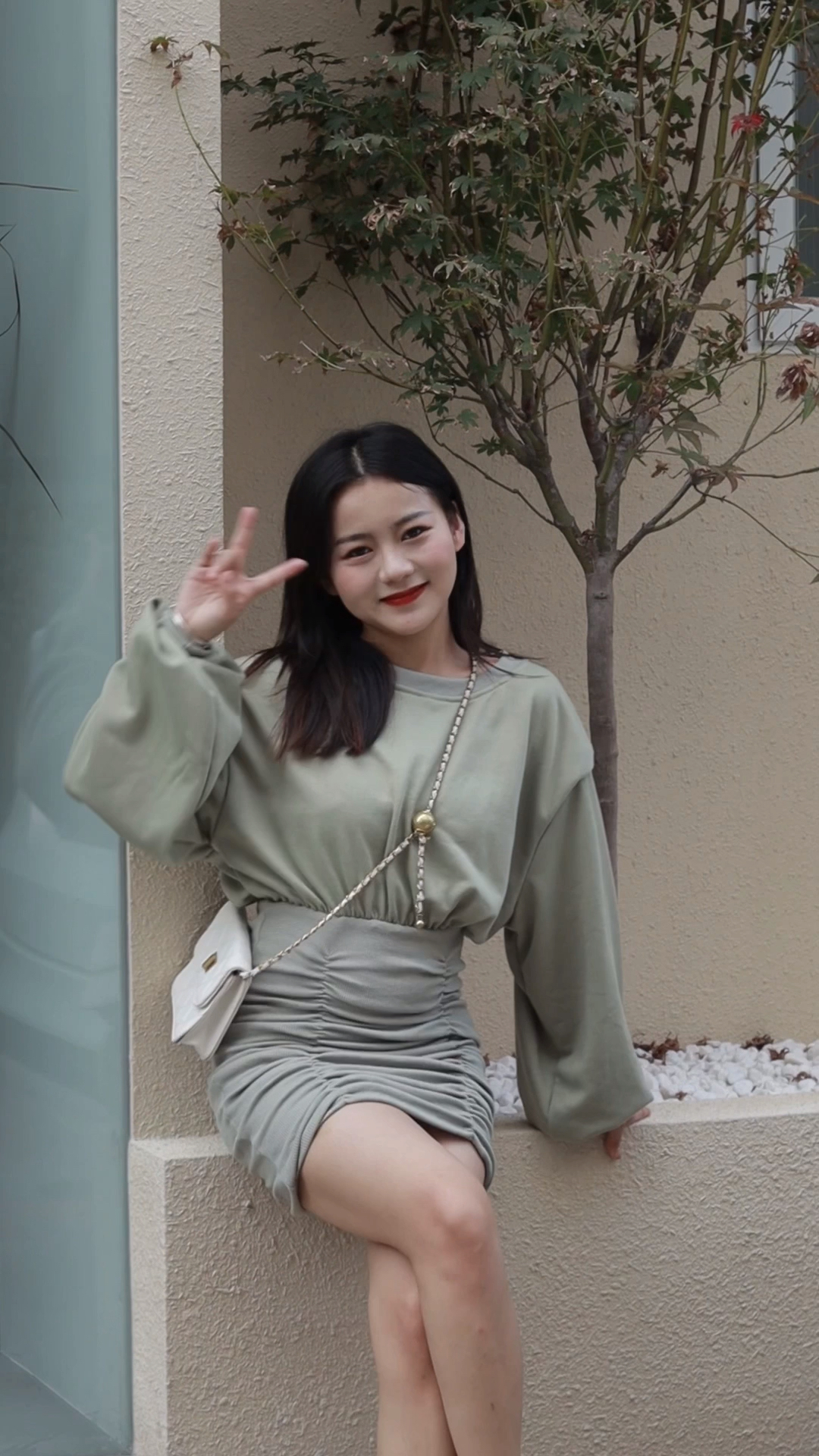 小个子穿搭#身高150体重90斤