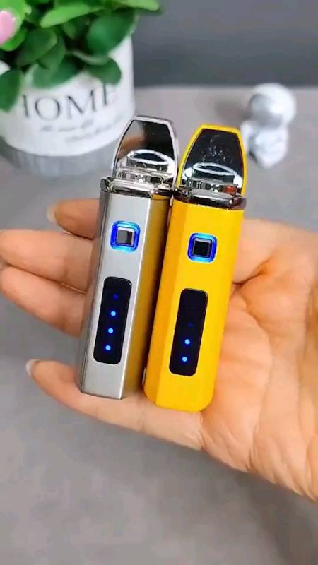 好物推荐#新款三头充电感应打火充气打火机-度小视