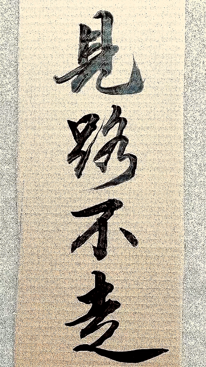 破壳计划#今天看见一个词很有意思:见路不走.