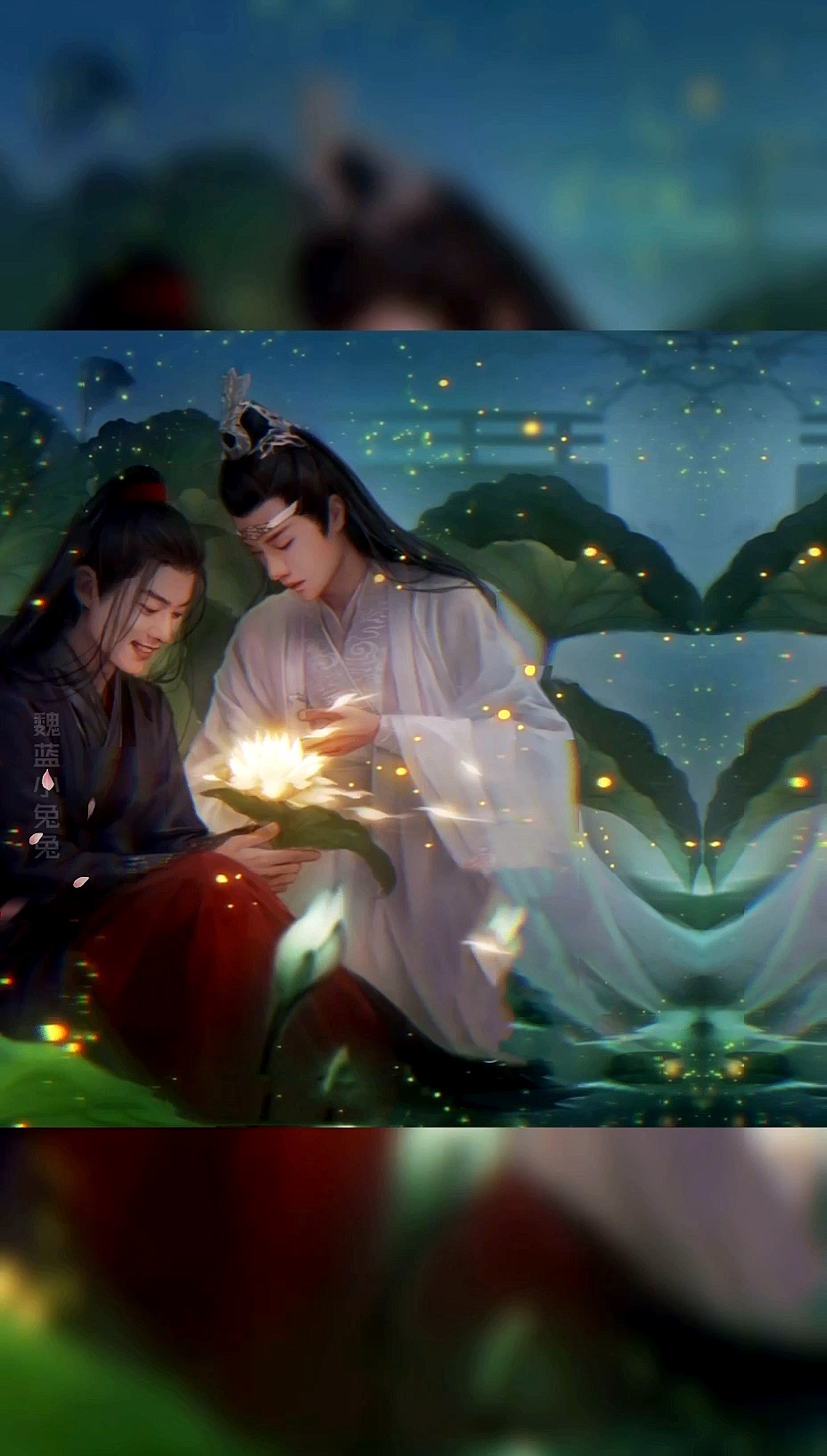 陈情令忘羡莲花坞荷塘