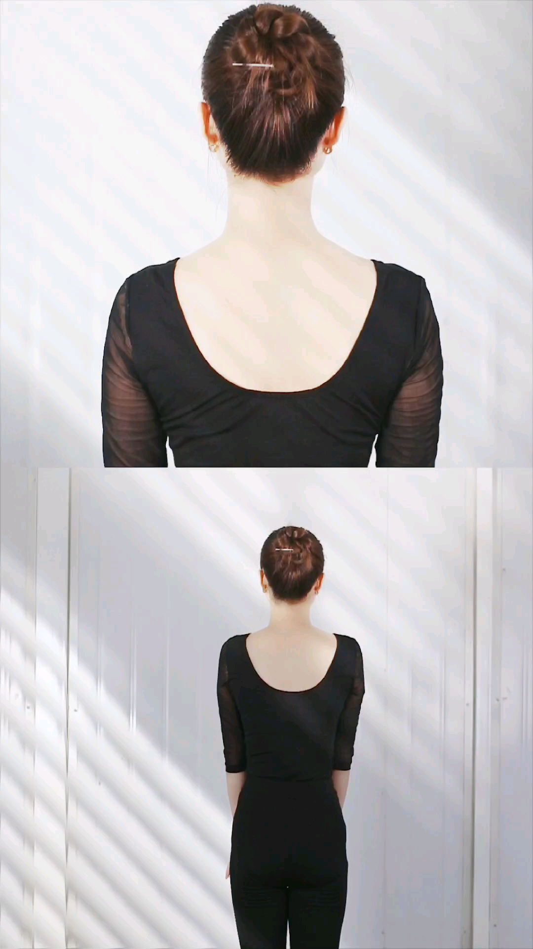 形体训练#背部训练,形体塑形