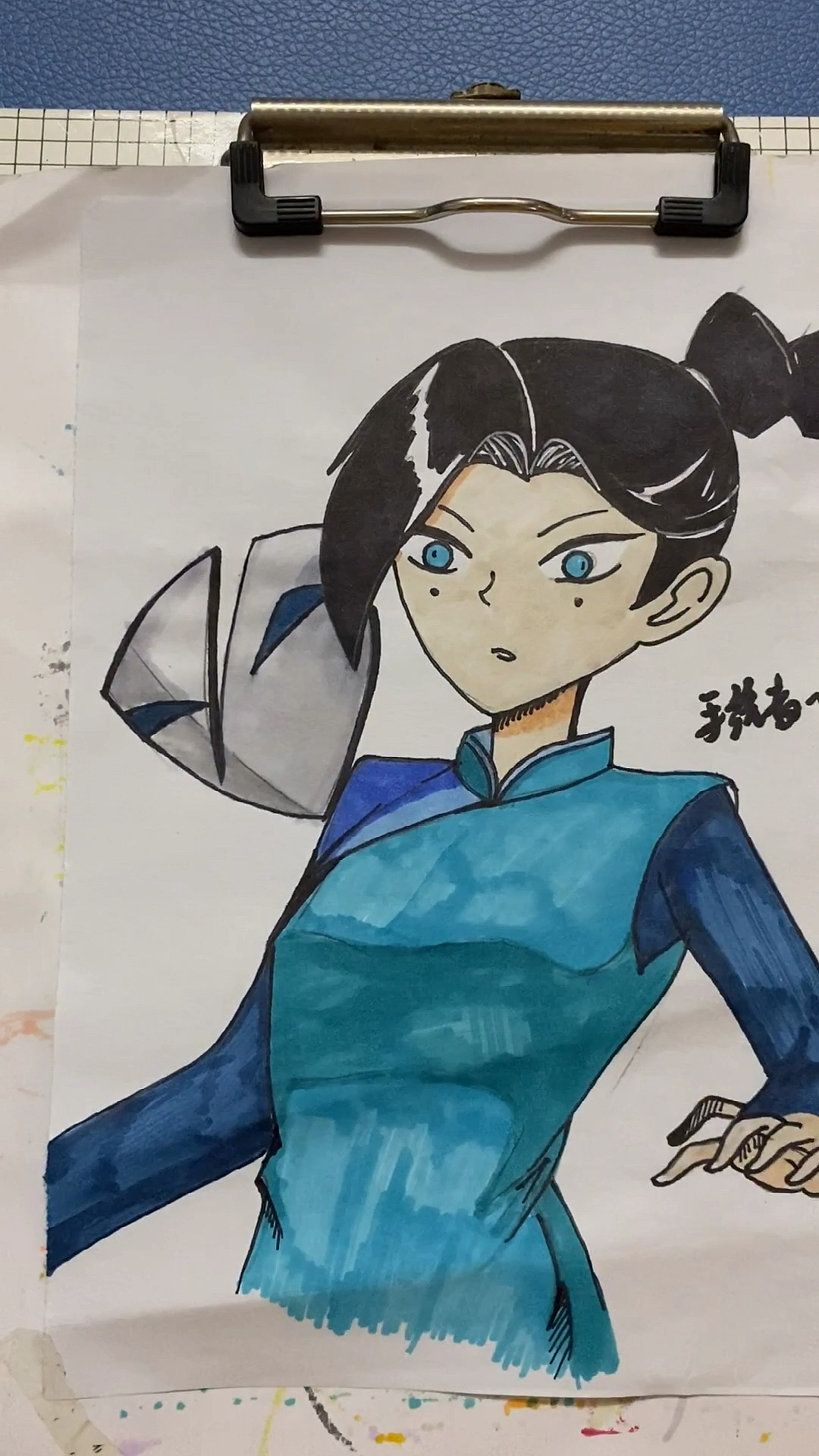 我要上热门梅花十三拿掉面罩后的模样和现代版的柒模样