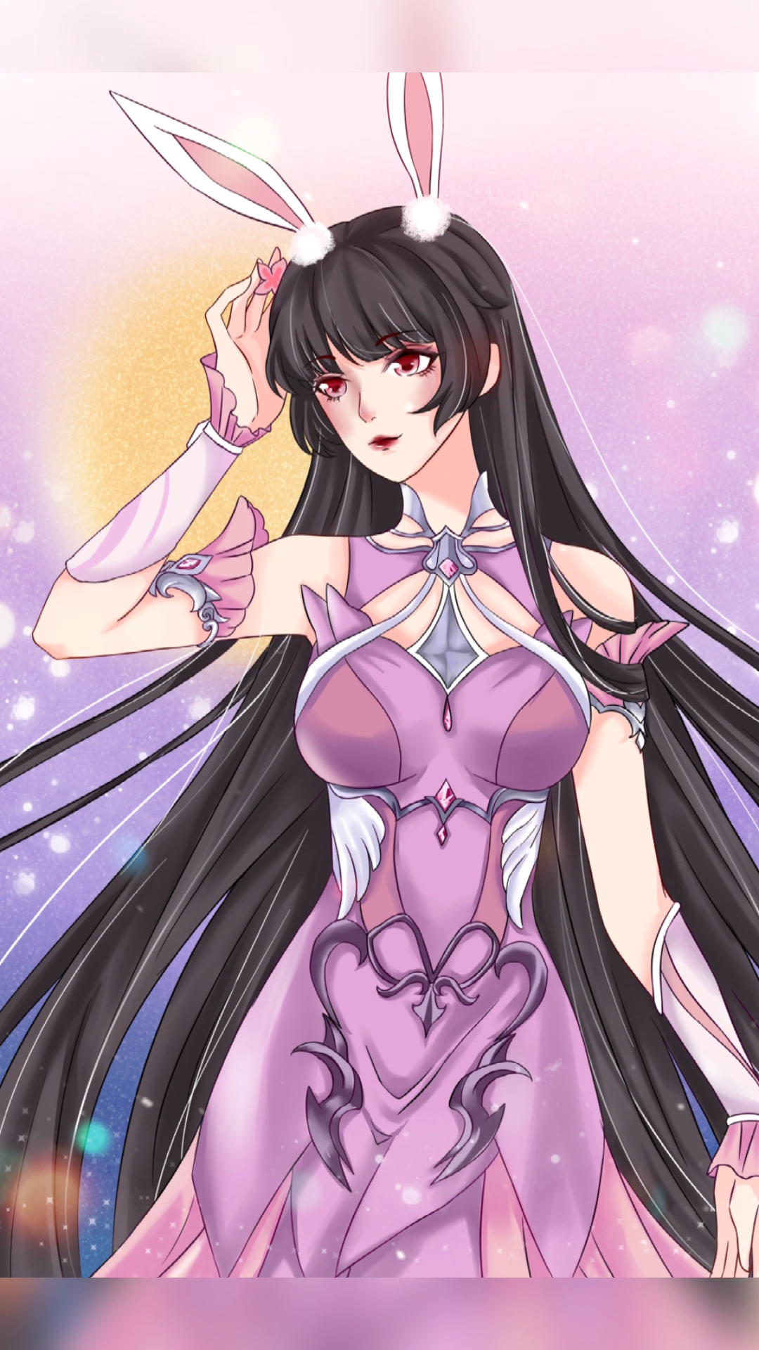 斗罗大陆妹妹画的小舞我稍微修改一下细节果然好看多了