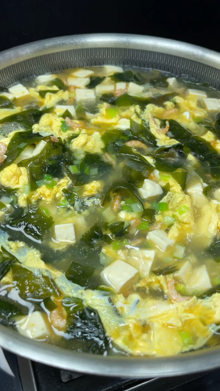 美食#海带豆腐汤