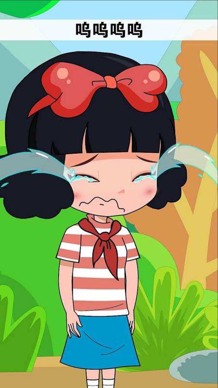 动漫#白雪为什么哭的这么伤心呢?