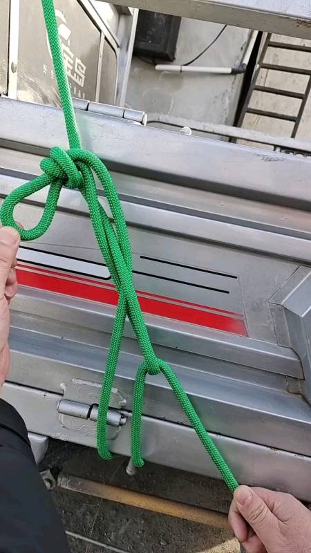 货车司机捆绑物体常用的绳结!-度小视