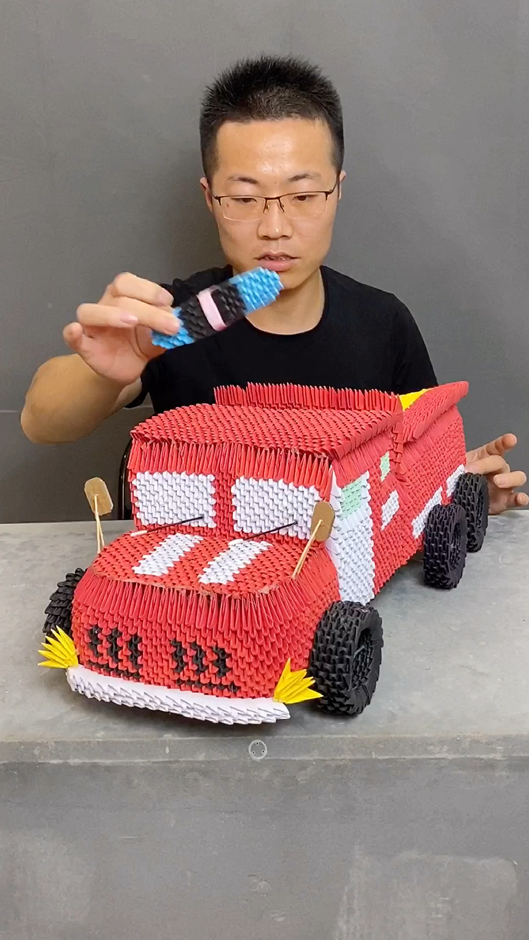 手工制作#用纸做的汽车怎么样