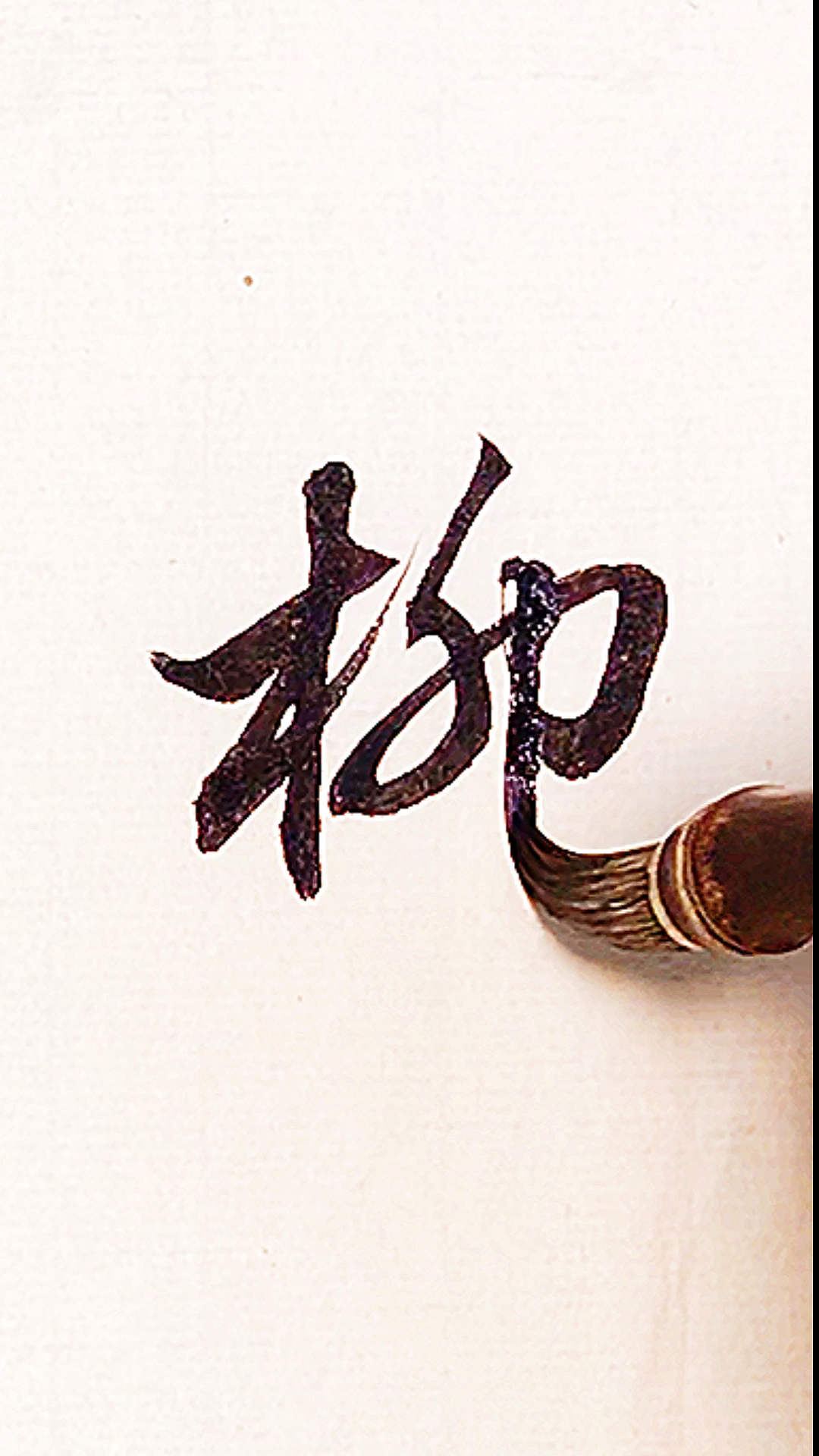 全民书法秀#百家姓:柳!