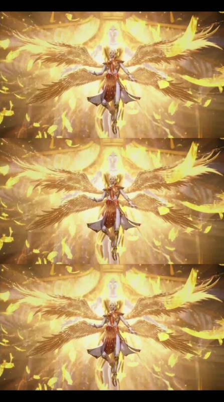 千仞雪神级武魂,六翼天使霸气降临