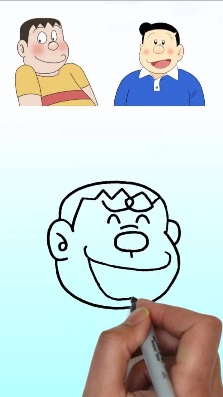 有趣有收获你的浏览器不支持视频播放 #画画原来如此简单#喜欢哆啦a