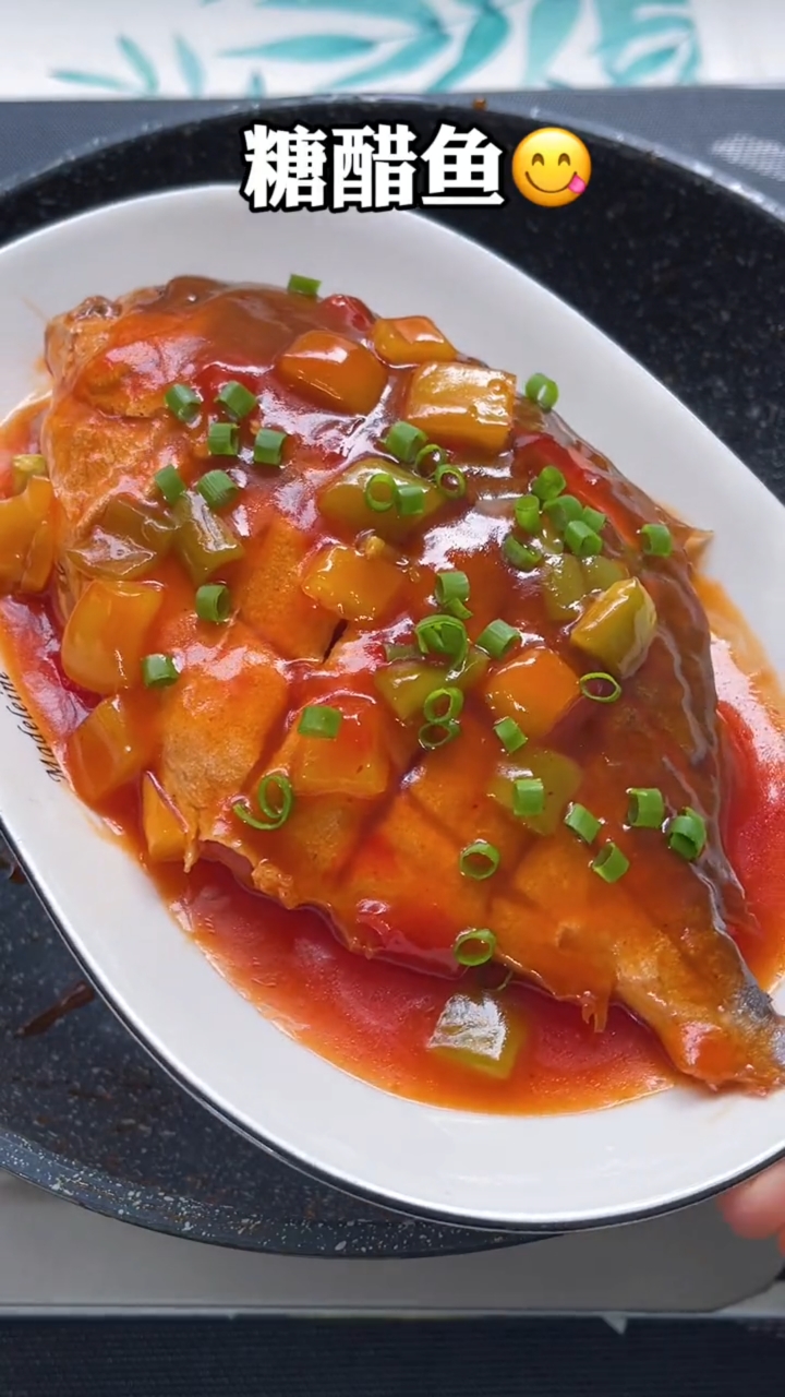 看8菜有食欲糖醋金鲳鱼的做法