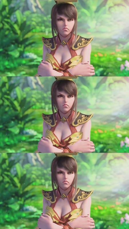 动漫剪辑#这女刘备,关羽张飞眼镜都看直了-全民小视频