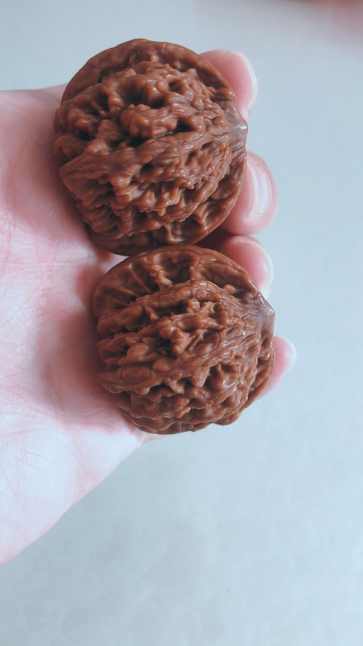 文玩核桃完美大虎头啊43精对