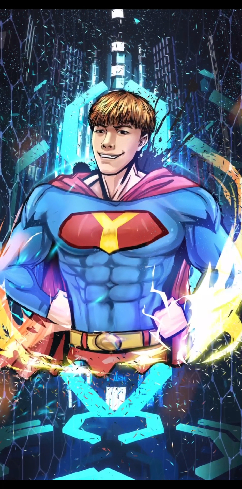 画画原来如此简单#超级super小杨哥-度小视