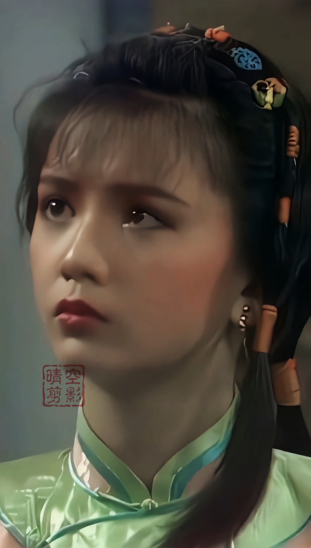 我要上热门#曾华倩的苗若兰真是兰心蕙质,冰清玉洁!