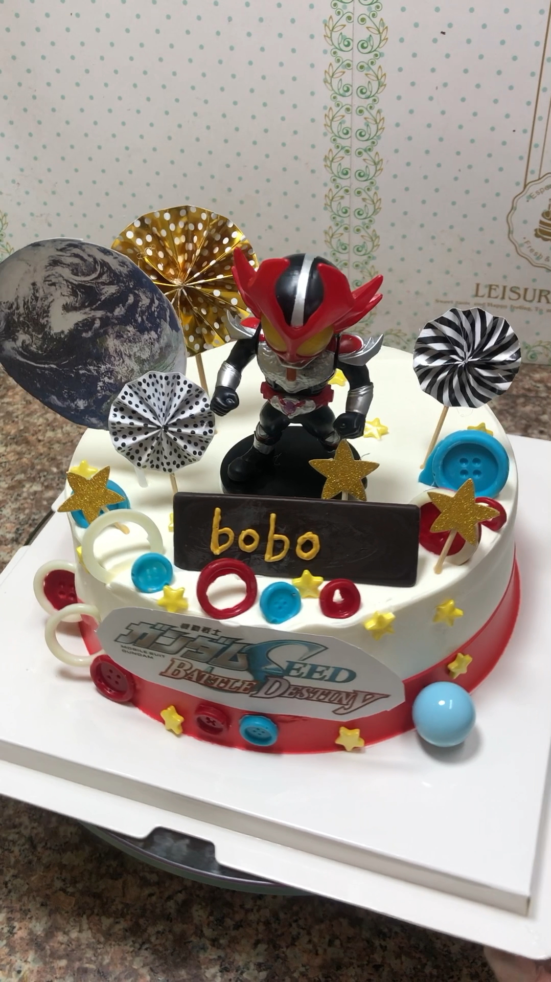 生日蛋糕#你认识假面骑士吗?-度小视