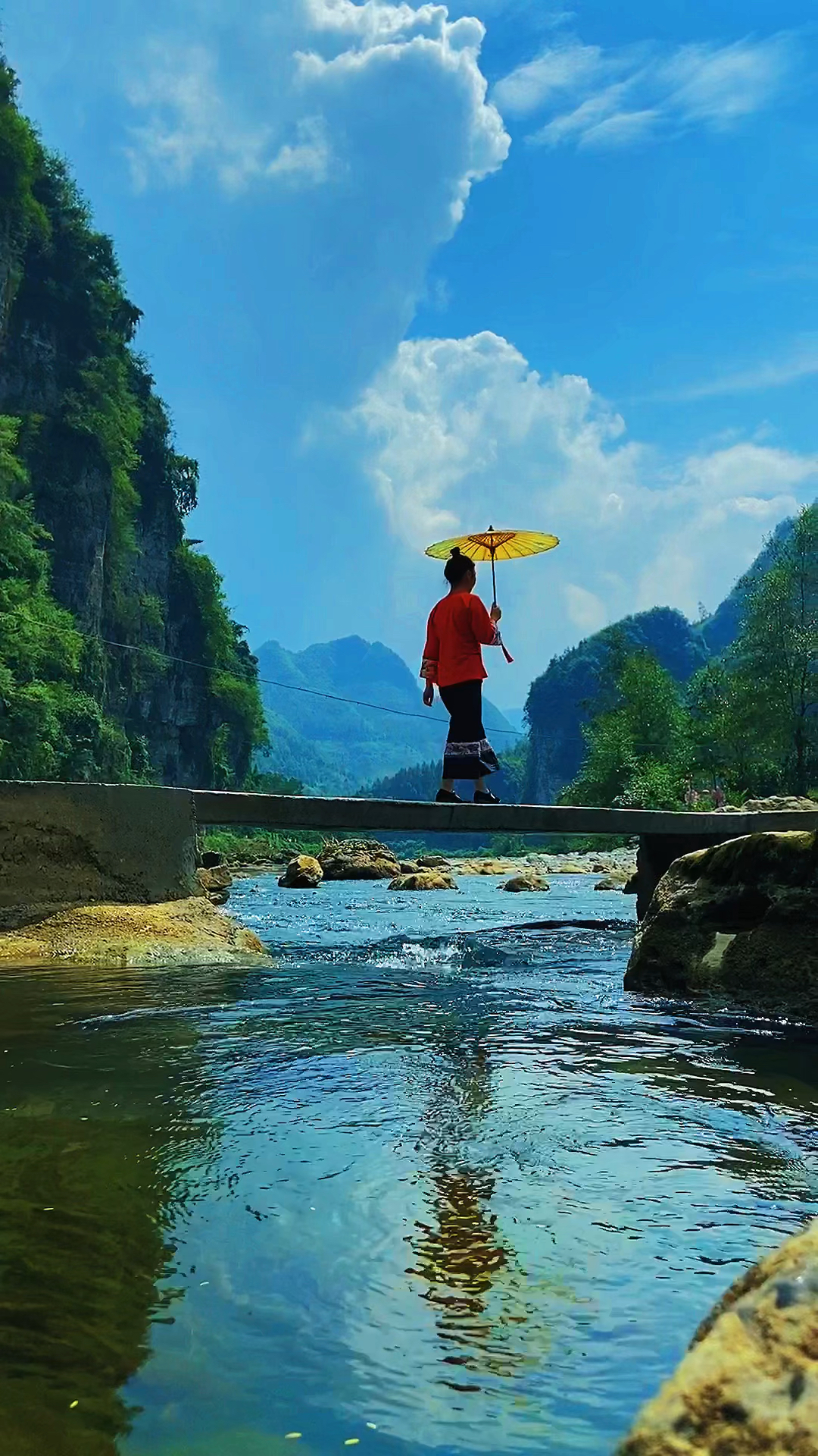 旅游进行时#湖南湘西湘西德茹村