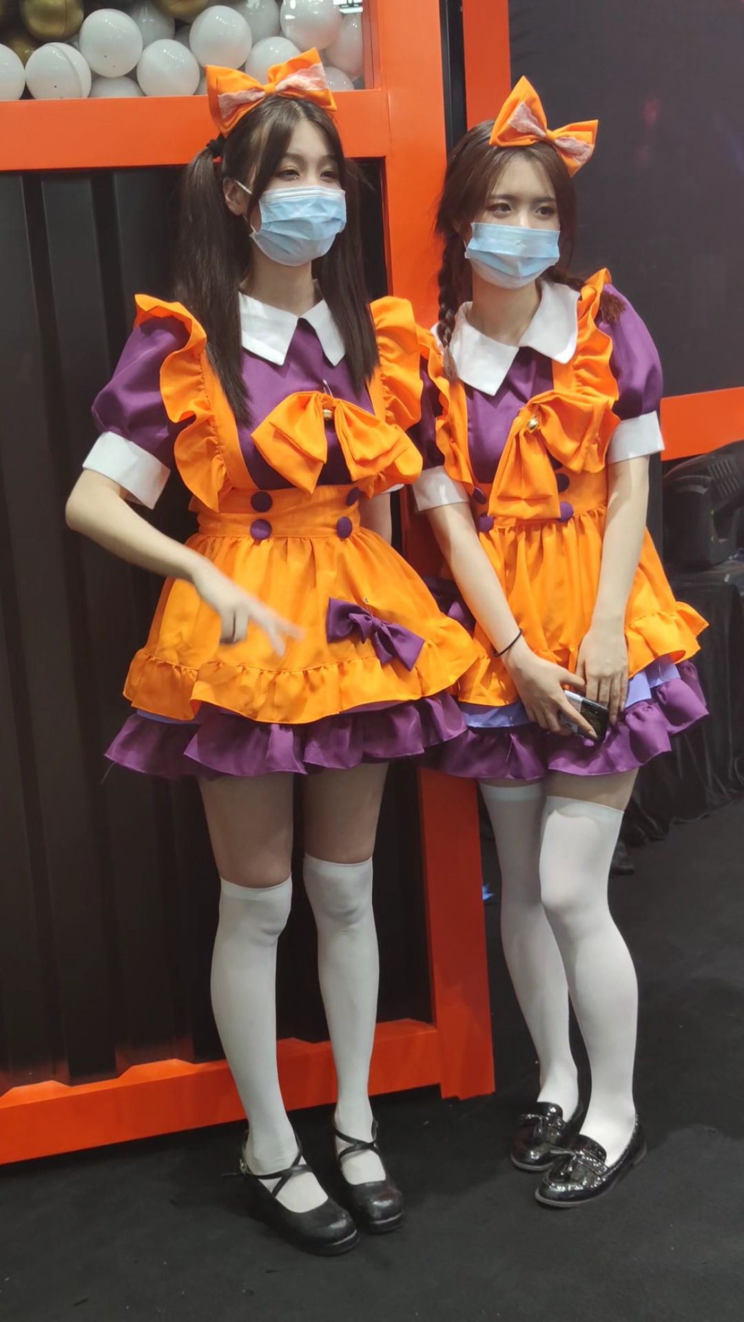 上海游戏展两位模特