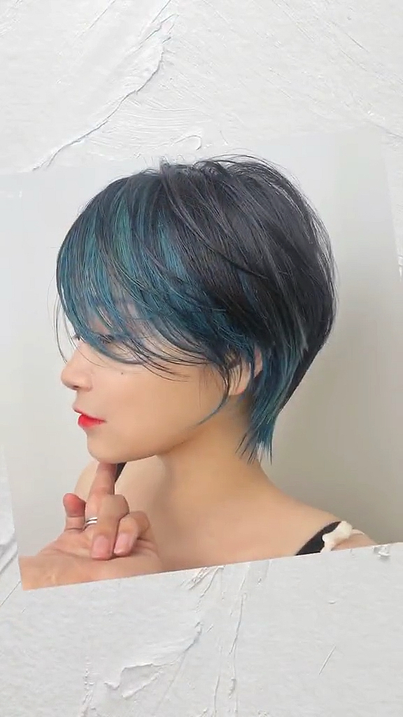 女士短款发型#夏日唯美小清新发型