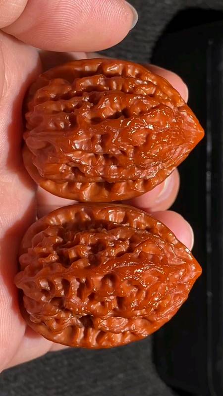 文玩核桃沈阳鸡心皮质欣赏