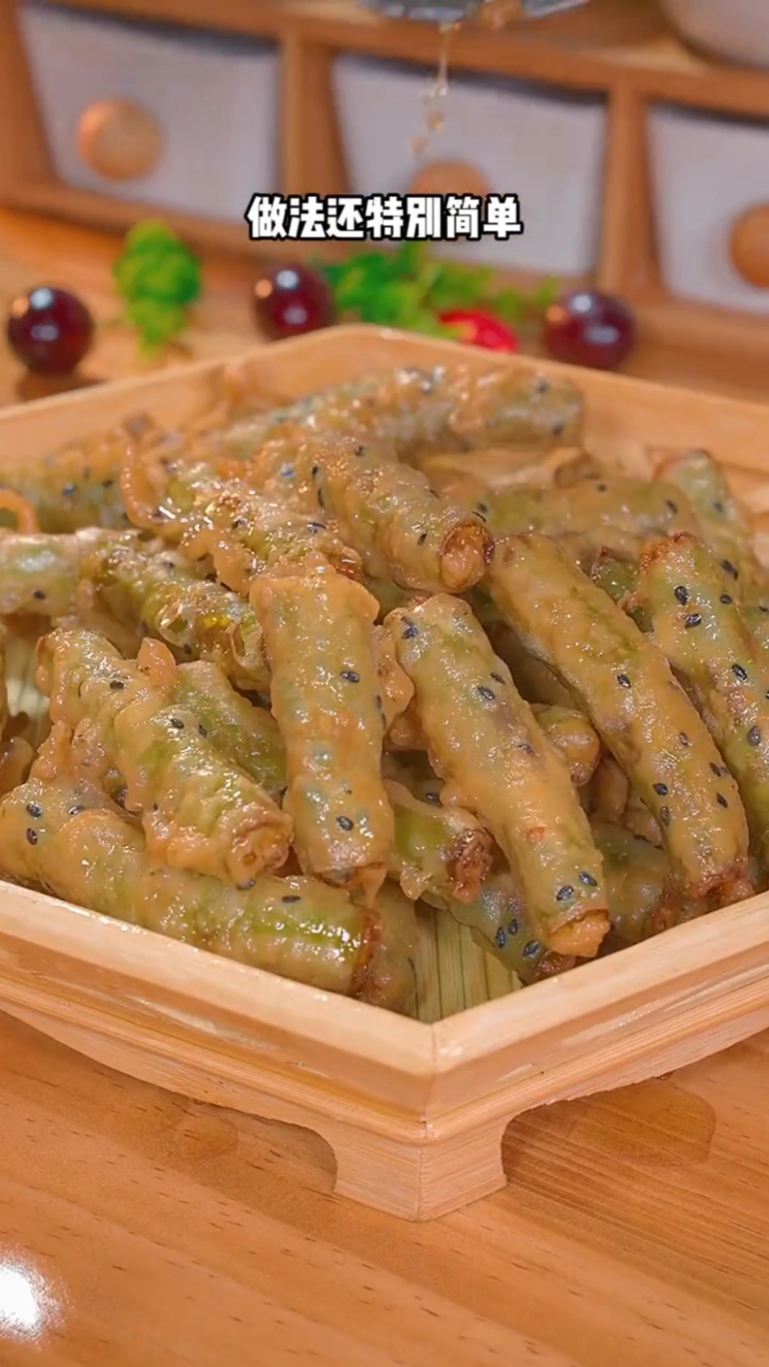 秀出你的拿手菜#香酥辣椒的家常做法-度小视