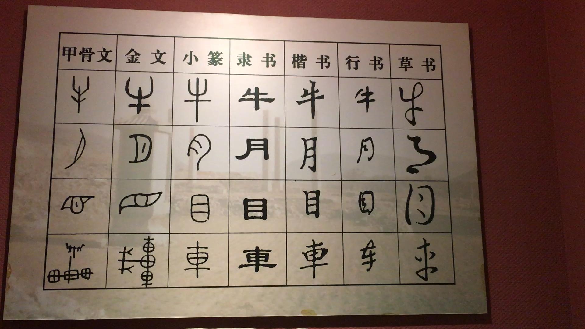 遇见好风景#汉字的演变