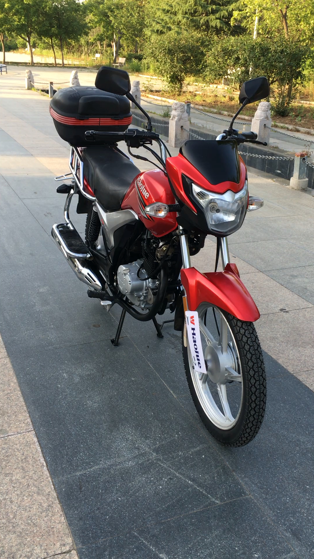 豪爵摩托车#豪爵骊爽