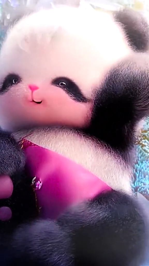 熊猫可爱俘获你的小心脏!超萌超可爱