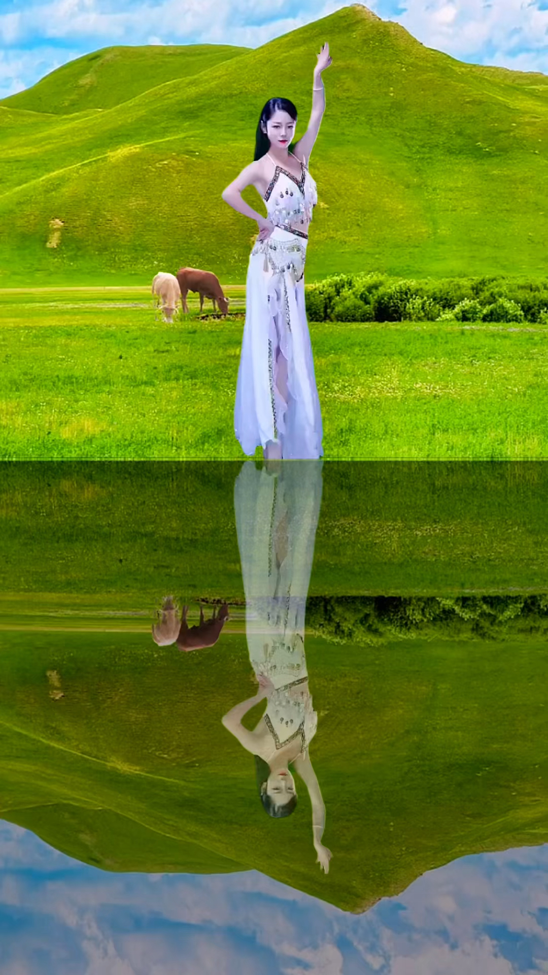 春日心愿旅行地#草原姑娘