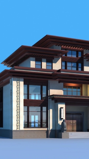 农村自建房#新中式轻钢别墅,老板专享!