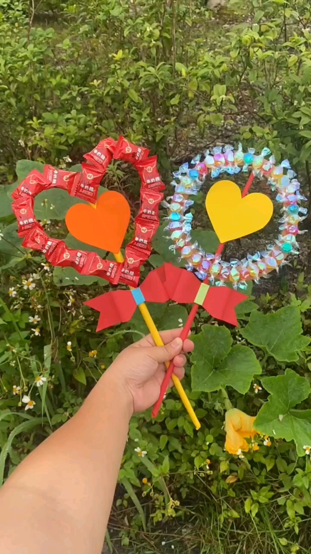 我要过六一六一儿童节给孩子做甜甜的糖果仙女棒小朋友超喜欢