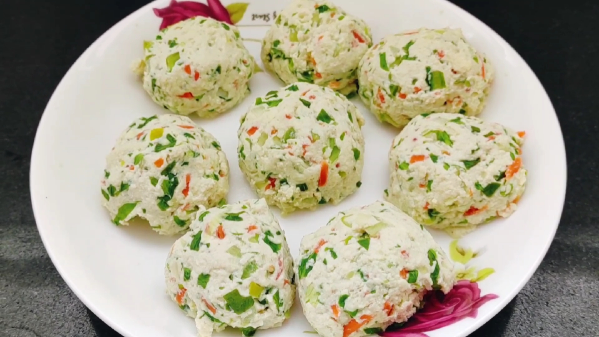 自制美食#清蒸豆腐丸子,鲜香软嫩,好吃又减脂.