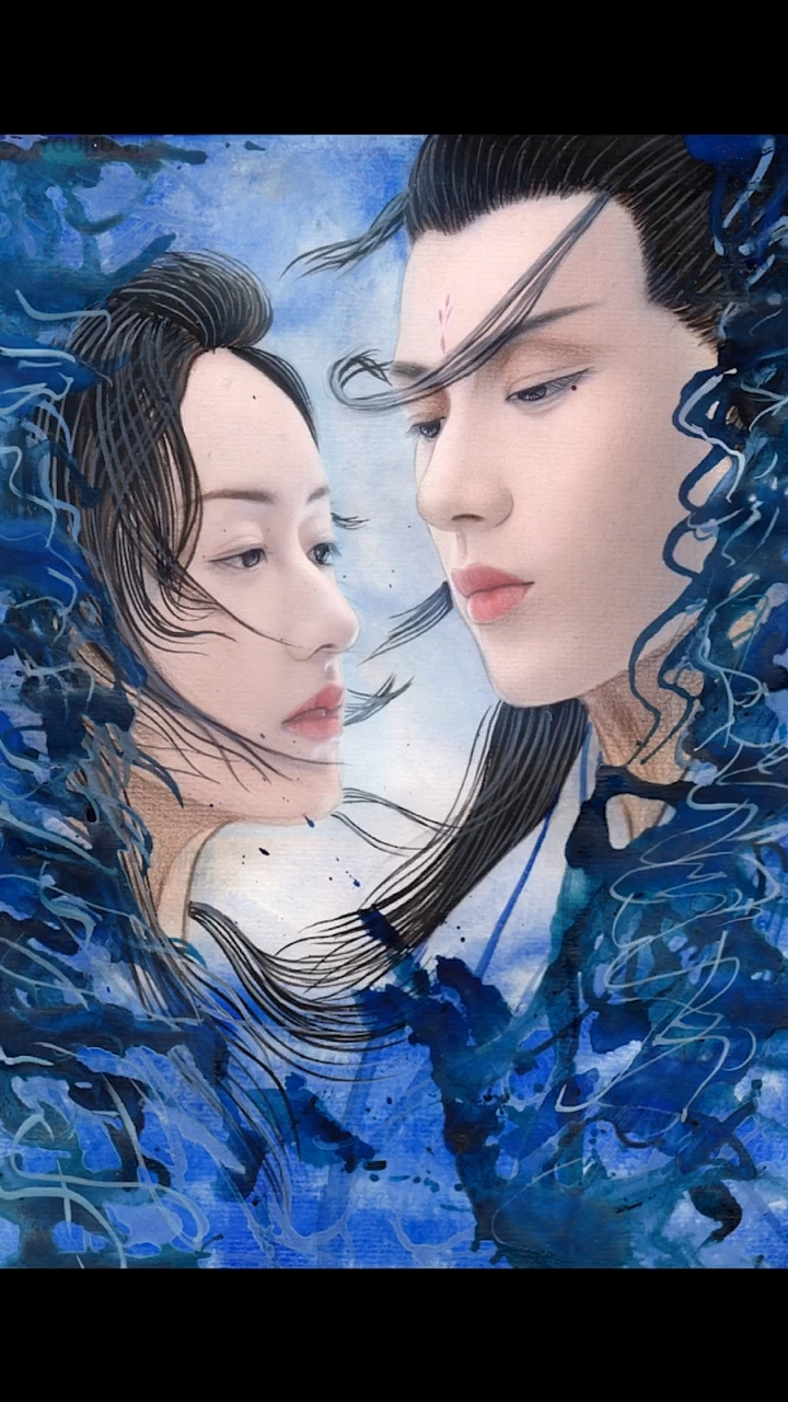 琉璃美人煞#泪痣在这里#司凤#成毅#璇玑#袁冰妍#画画原来如此简单